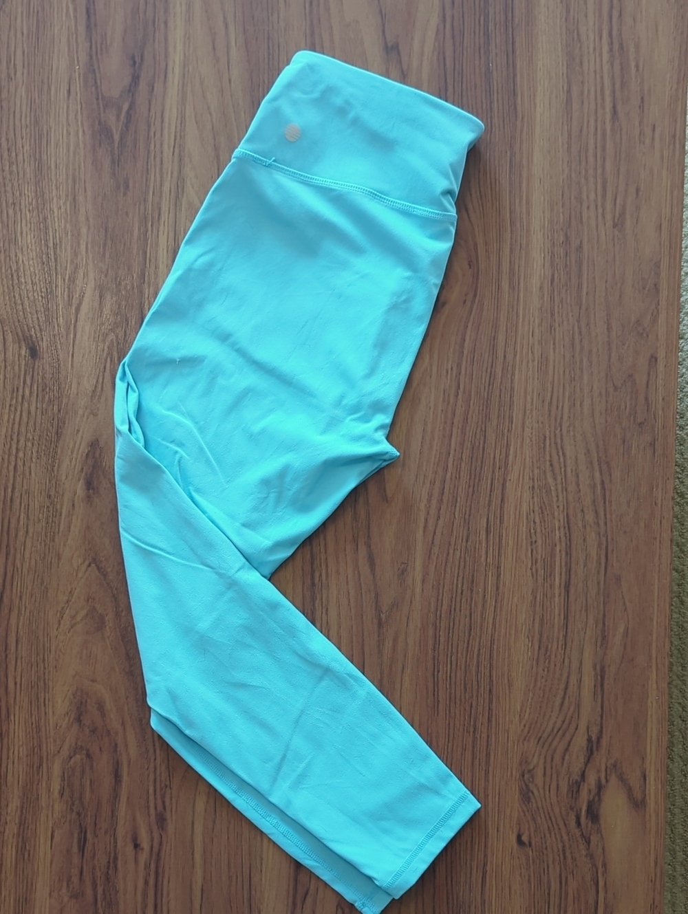 Zella Aqua Blue Leggings, Medium